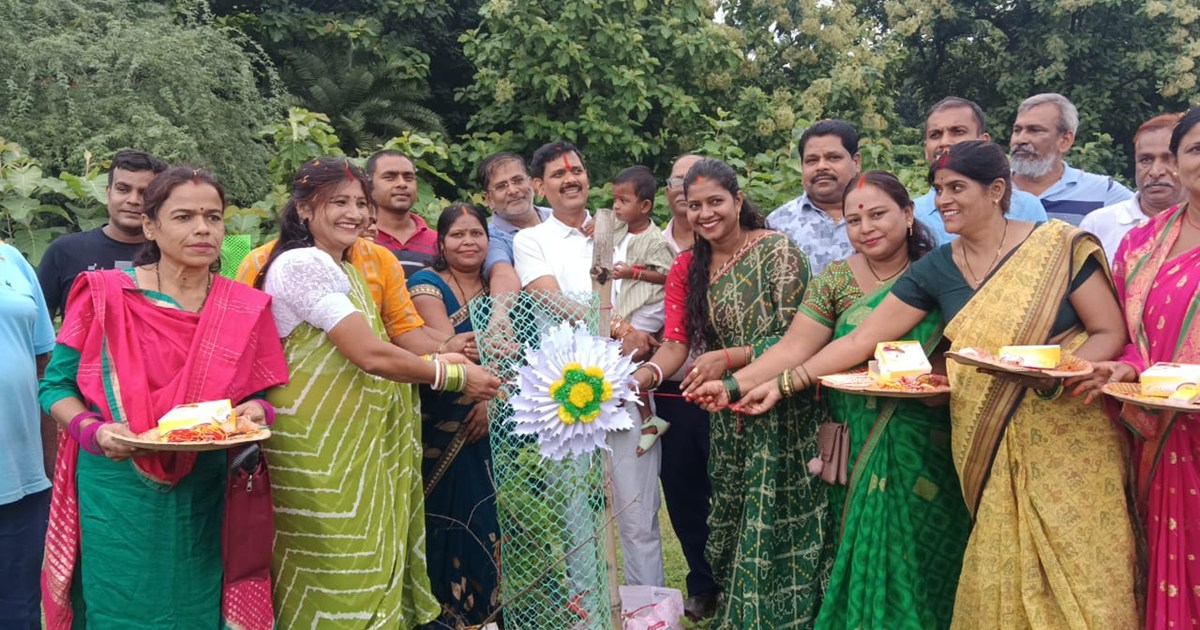 Rakshabandhan ke tyohaar se pehle paryavaran sanrakshan ko l