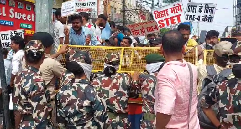 Patna Student Protest Today: Patna mein chhatron ka maha-pra