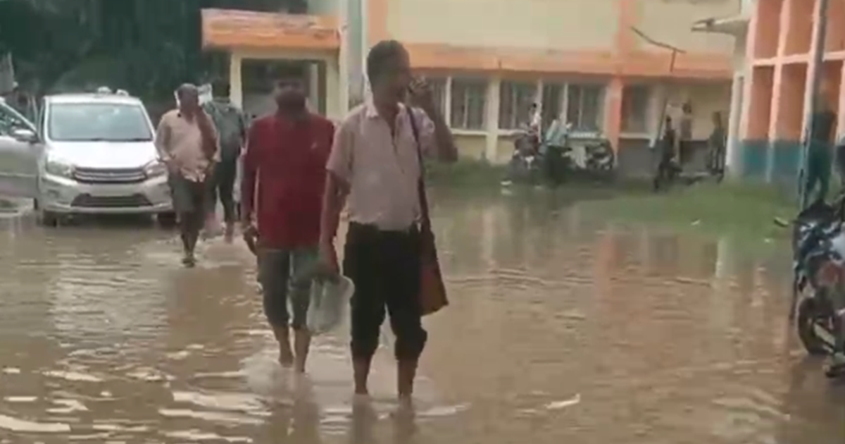 Bhagalpur mein Ganga nadi ka kahar jaari, Vishwavidyalaya (T