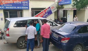 Patna mein do luxury car se 350 liter videshi sharab baramad, keemat 4 lakh se adhik...