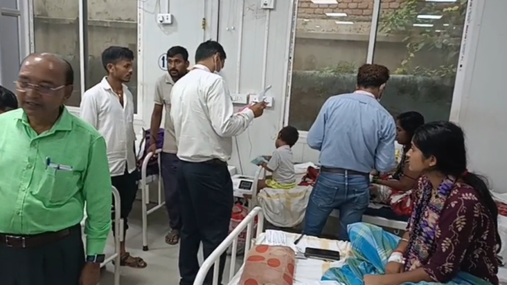 Jahanabad ke Kako Nagar Panchayat mein Mahamari jaise halat,