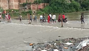 Jehanabad Flood: Ufaan par Morhar aur Dardha Nadi, Shakurabad-Jafarganj pul par chadha paani... Janjivan ast-vyast.
