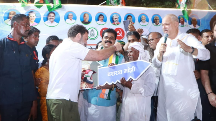 Mountain Man : Rahul Gandhi se ghar paakar gadgad hain Mount