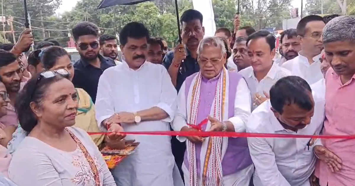 Kendriya Mantri Jitan Ram Manjhi ne 15 divasiya Magadh Inter