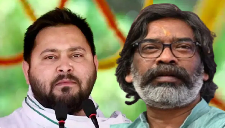 Bihar chunav mein Tejaswi ki mushkil badhane mein jute JH CM
