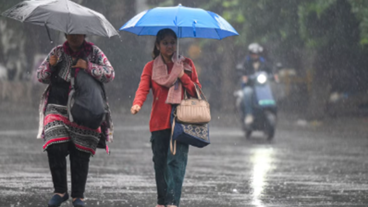 Bihar Weather Today : Bihar ke 5 zilon mein bhari baarish ki