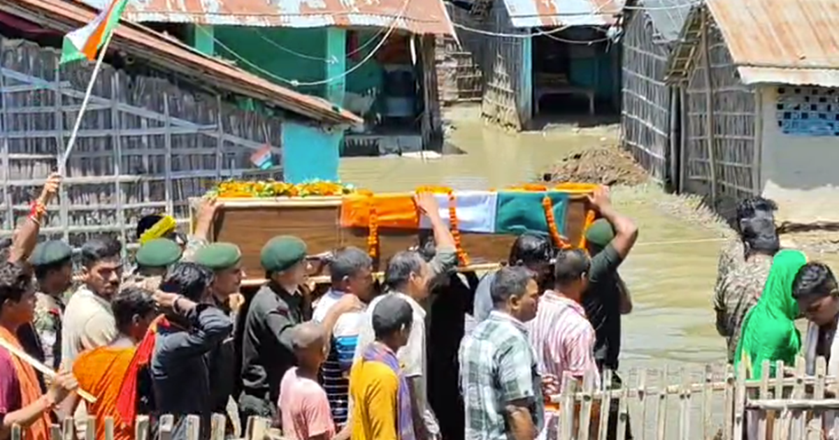 Tirange mein liptkar ghar pahuncha Bihar ka balidani Ankit, 