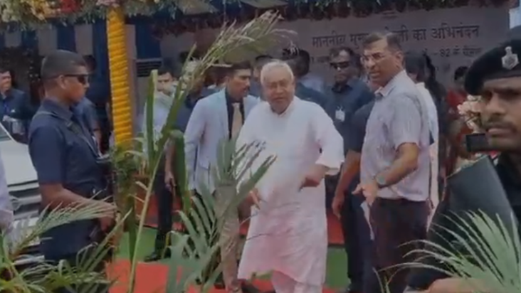 Nalanda ko 944 crore ki saugaat, CM ne kiya Forlane ka Shila