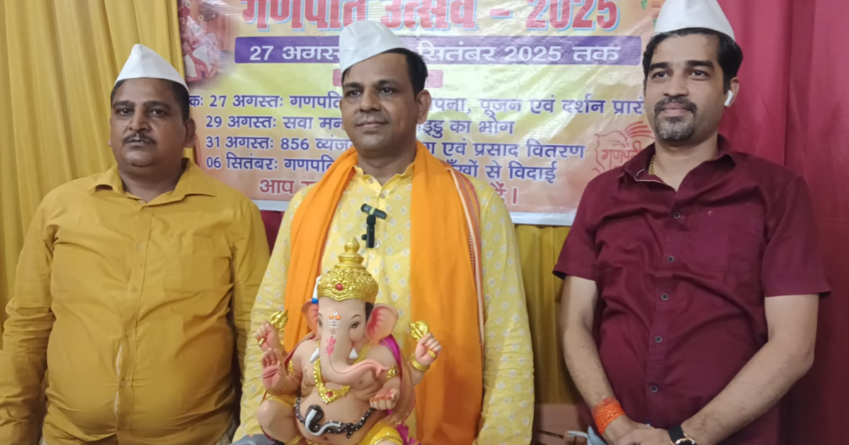 Ganpati Bappa ka anokha bhakt : Pichle 9 salon se Mumbai se 