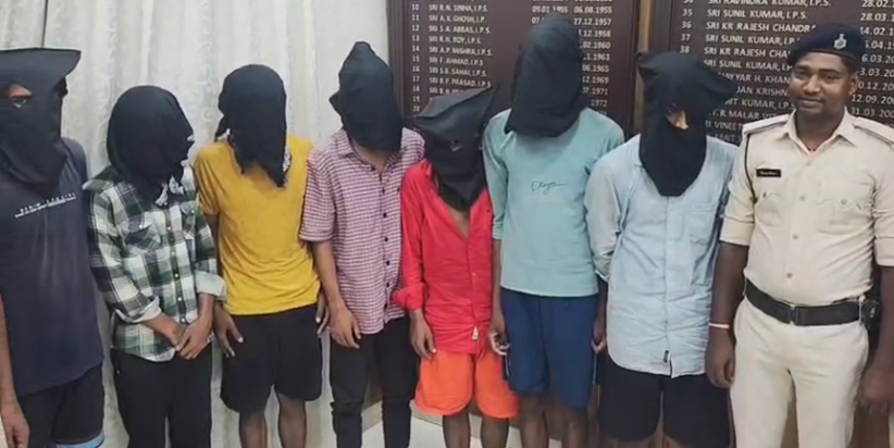 Patna mein lootkand ka khulasa, 7 apradhi giraftaar.