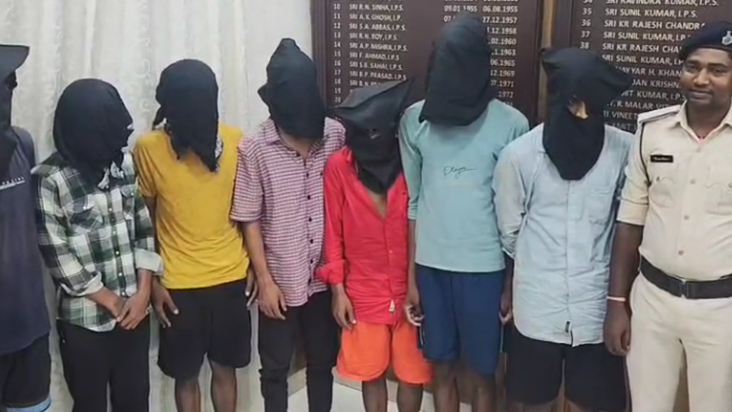 Patna mein lootkand ka khulasa, 7 apradhi giraftaar.