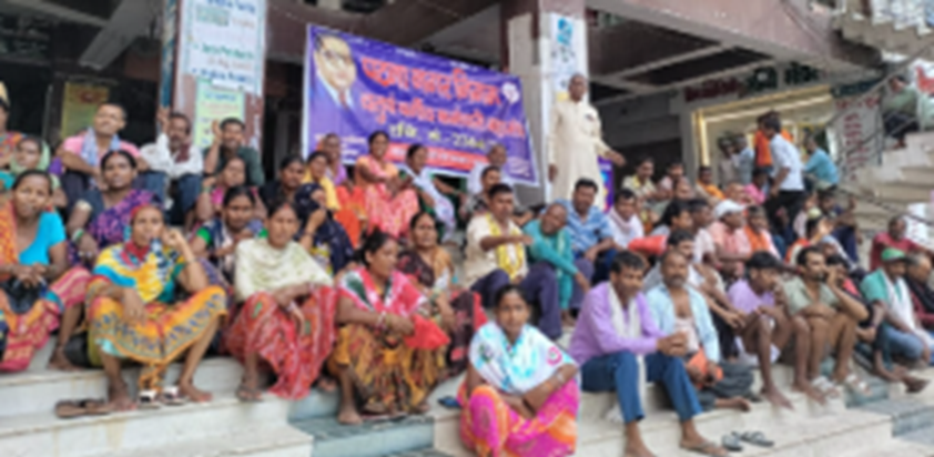 Patna Nagar Nigam karmiyon ka anishchitkaalin hadtaal aaj se Patna Nagar Nigam karmiyon ka anishchitkaalin hadtaal aaj se