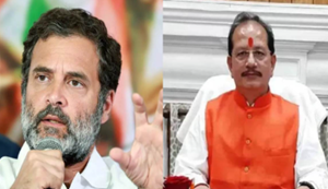 Upmukhyamantri Vijay Kumar Sinha ne kasa tanj, bole- Khalnayak ki bhumika mein hai Rahul Gandhi...