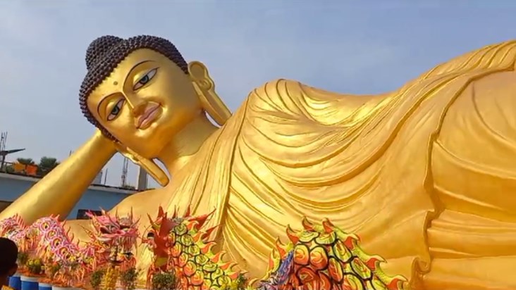 Inauguration of the world's largest 100 feet tall statue of Inauguration of the world's largest 100 feet tall statue of