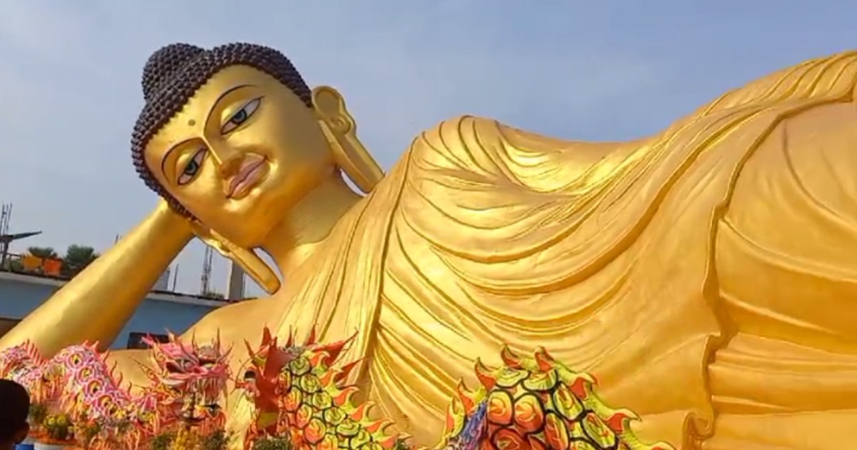 Inauguration of the world's largest 100 feet tall statue of 