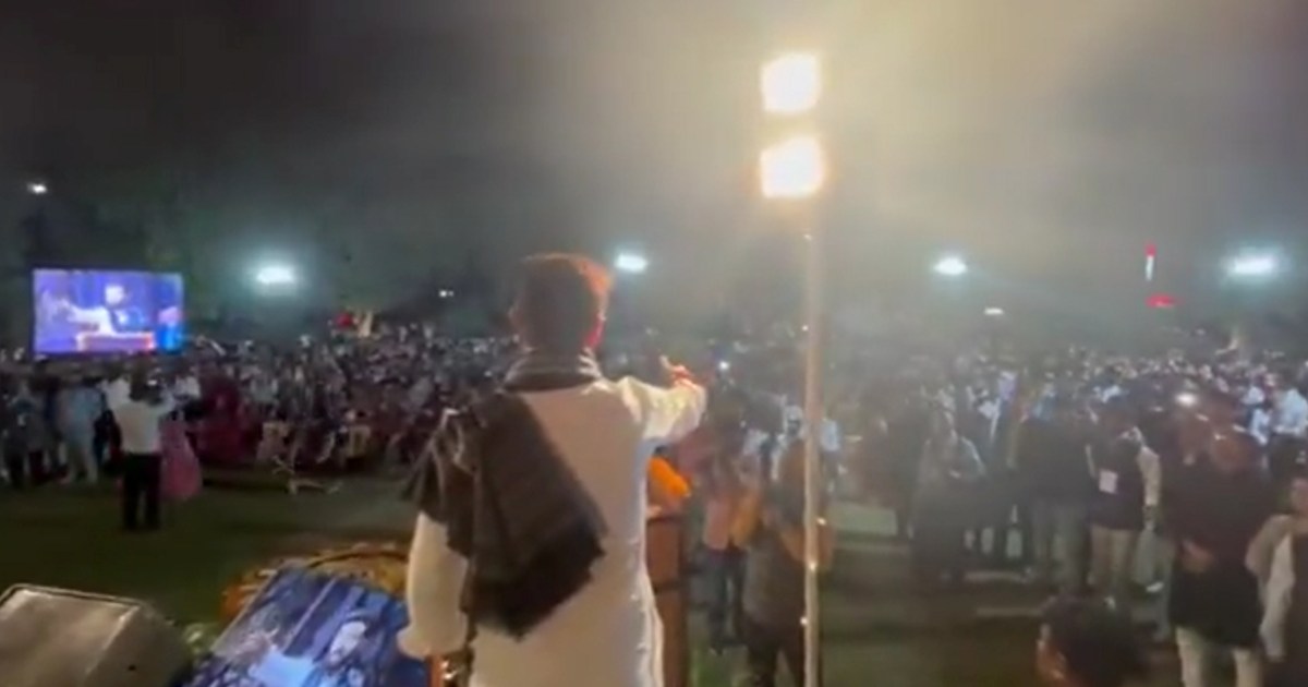 Students gathered for Chirag Paswan, then told the meaning o