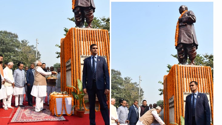 On the death anniversary of Iron Man Sardar Patel, many dign