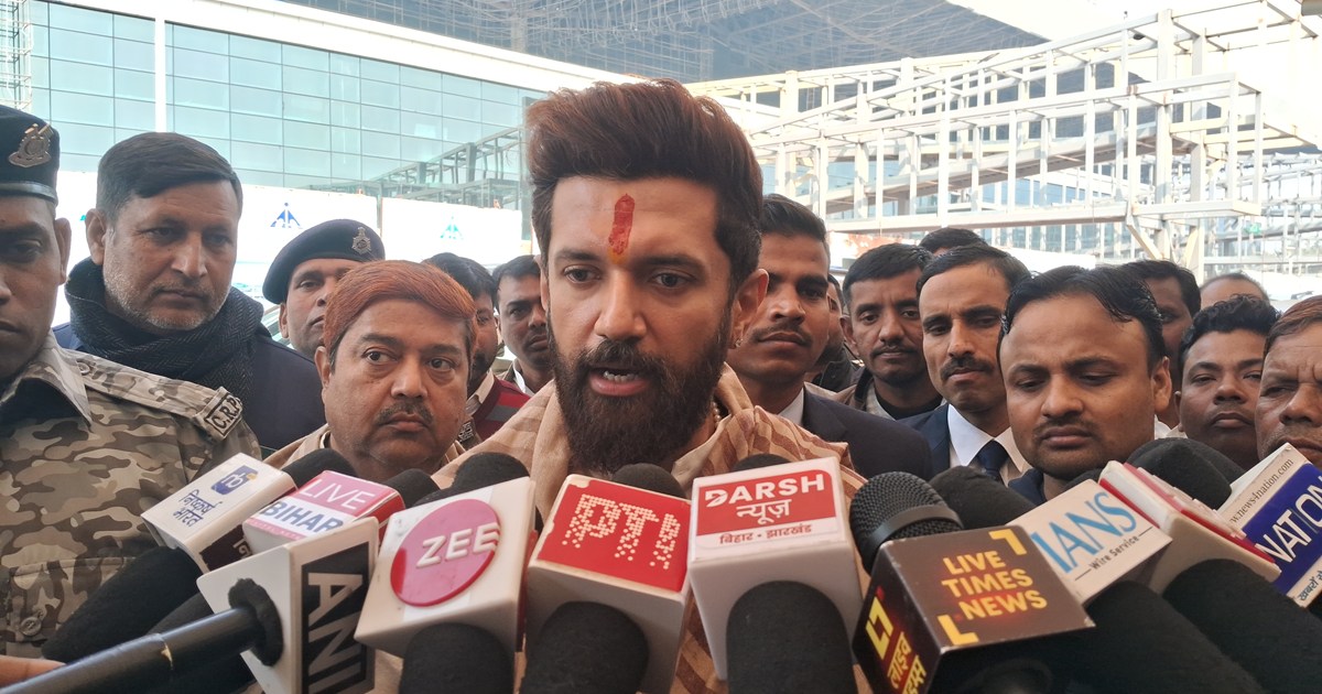 Kendiry mntri chirag paswan ka tejasvi pr bda byan