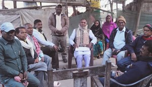 Nigam sangh on nitish kumar