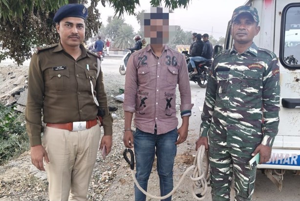 Gaya police went to Haryana and caught the man who kidnapped
