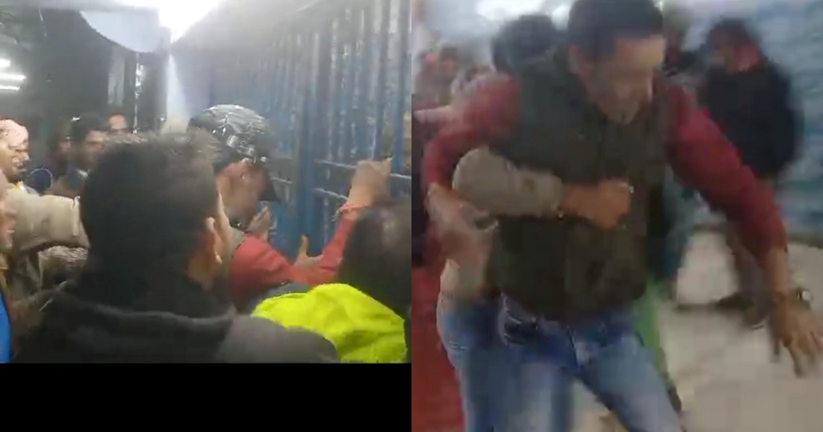 Chaos after the death of a patient during treatment in Bhaga