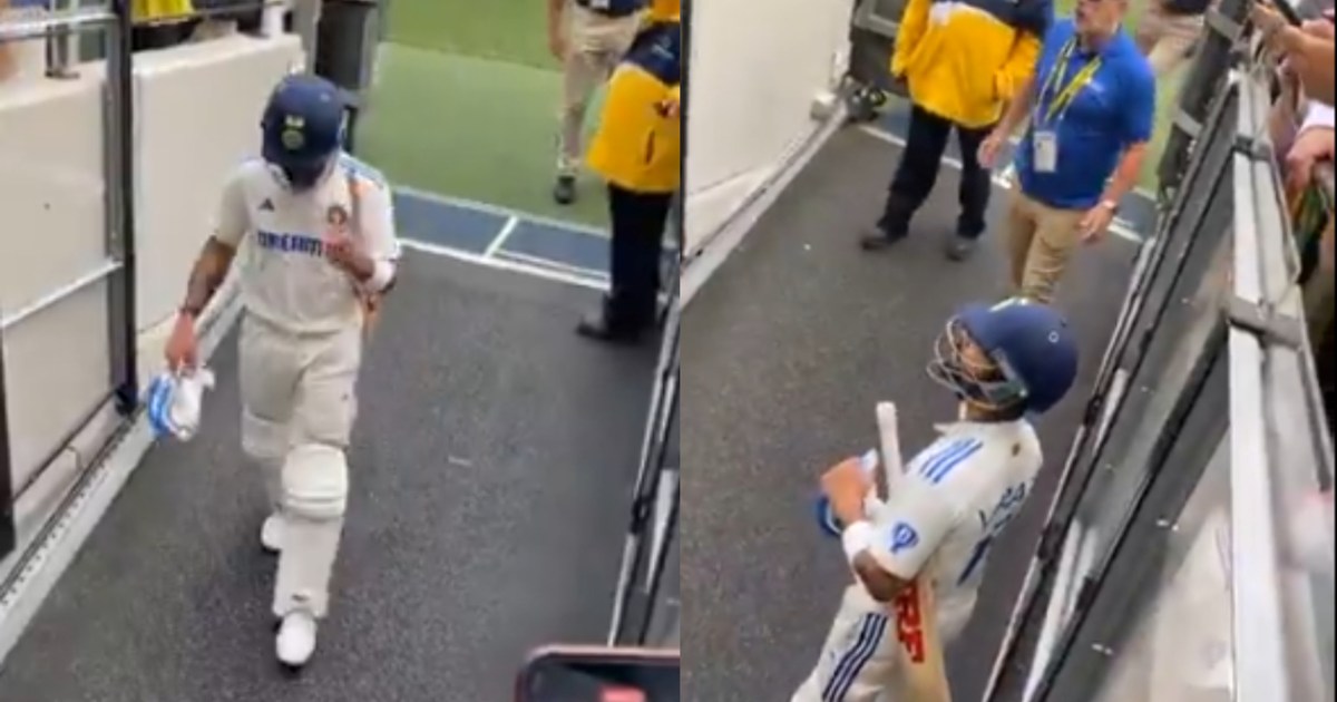 Australians were seen teasing Kohli who was crazy about the 