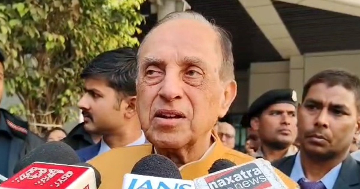 Vrishth bjp neta subramnym svami ka byan