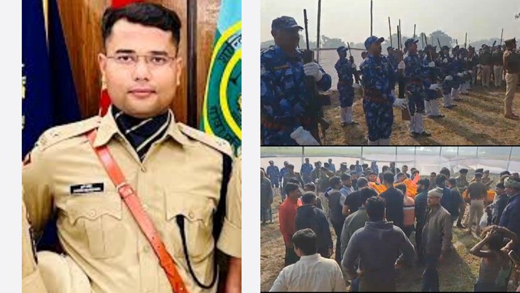 IPS Harshvardhan Singh cremated with state honors, uncle dem