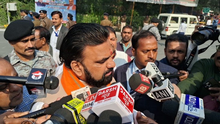 Samrat chaudhri ka tejasvi pr bda byan Samrat chaudhri ka tejasvi pr bda byan