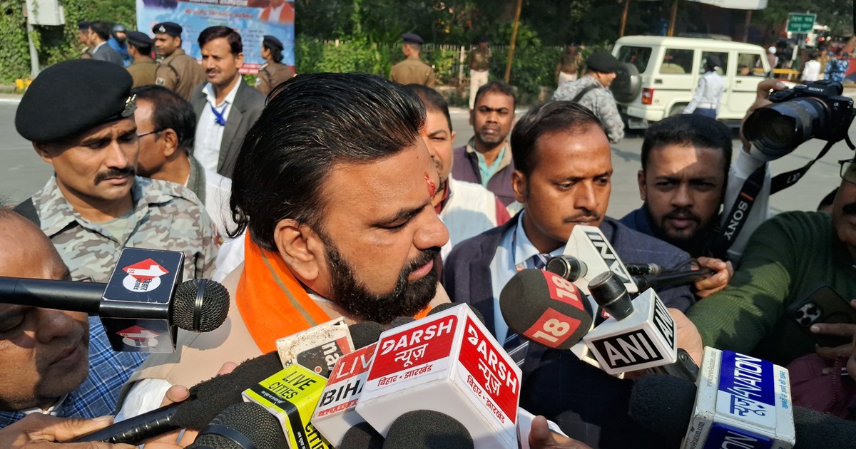 Samrat chaudhri ka tejasvi pr bda byan