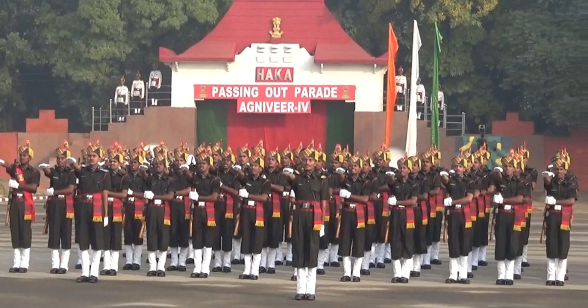 Army's Bihar Regiment got 686 new Agniveers, passing out par