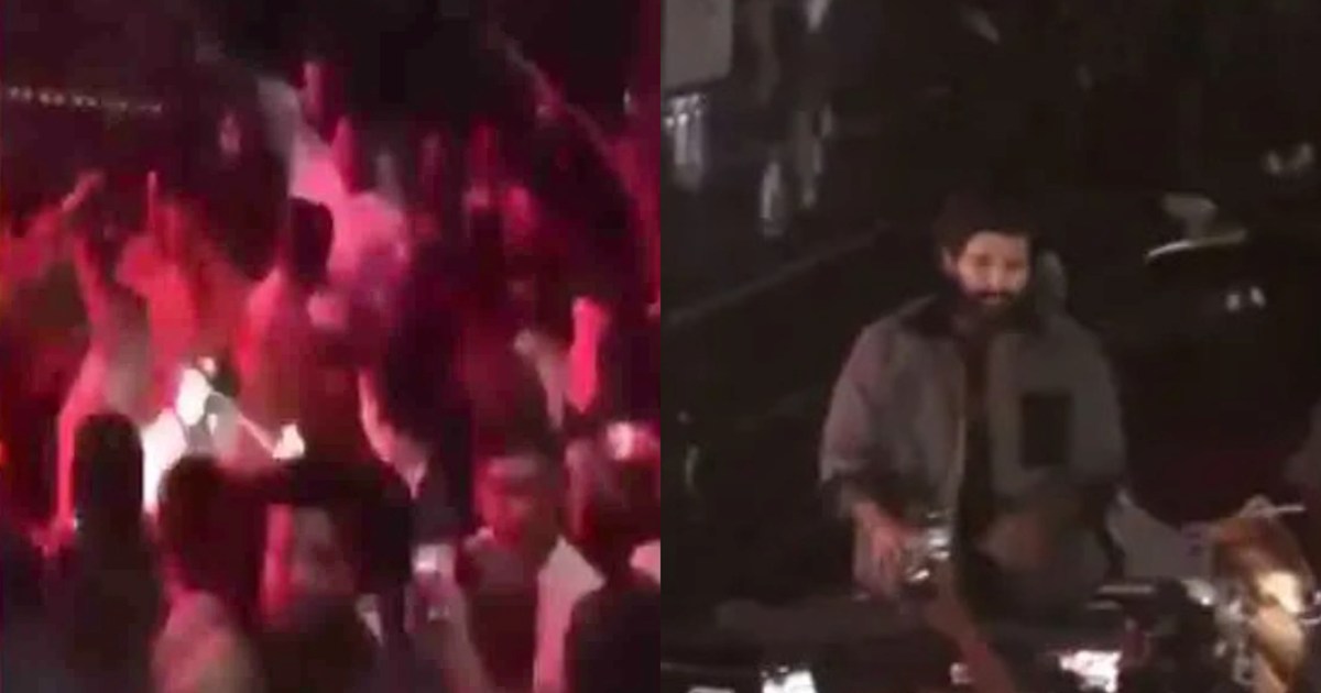 Stampede broke out in Hyderabad to see Allu Arjun, 2 people 