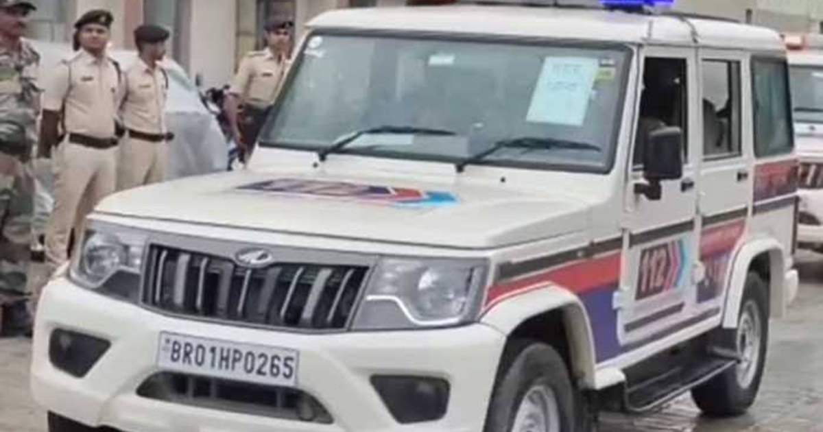 Police dial 112 vehicle crashed in Darbhanga, one died on th