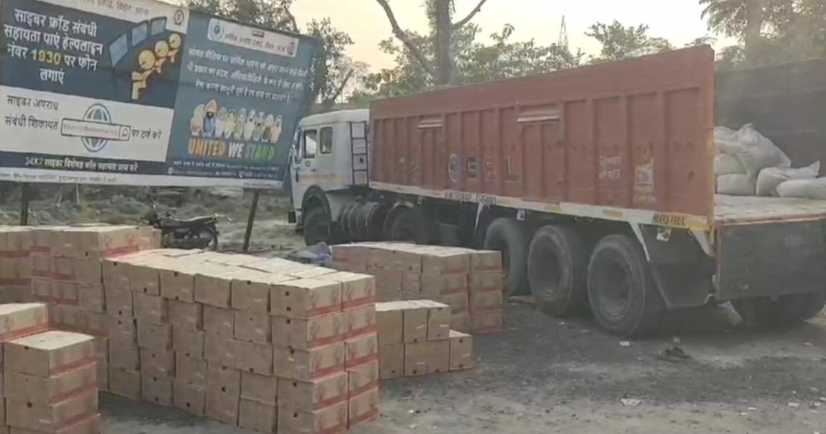 Liquor worth 60 lakhs recovered in Muzaffarpur before new ye