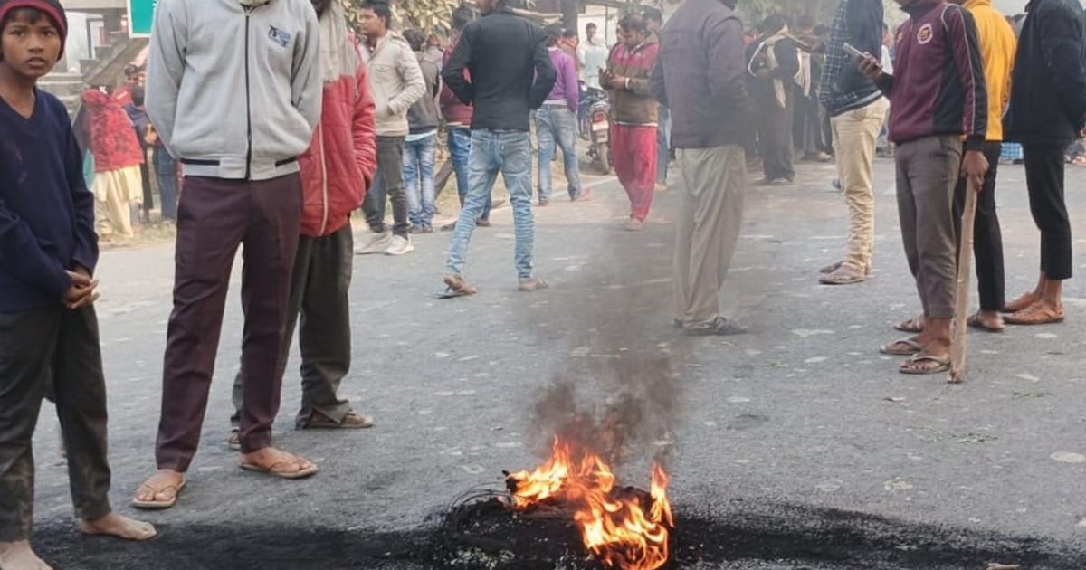 Three students going to coaching were crushed by a Scorpio, 