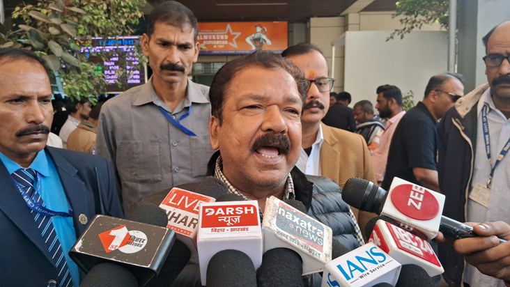 Bjp prdesh adhyksh dilip jaswal ka ak rastr ak chunav pr bya