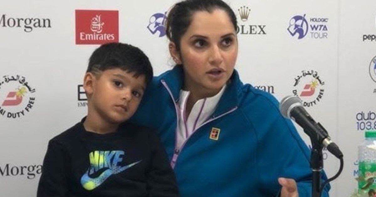 What does Sania Mirza expect from her son, Frank told in the