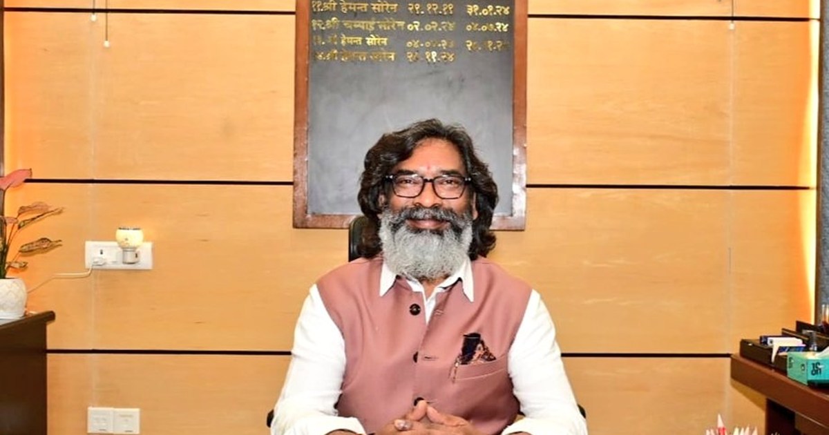 Hemant Soren on illigal Sand 