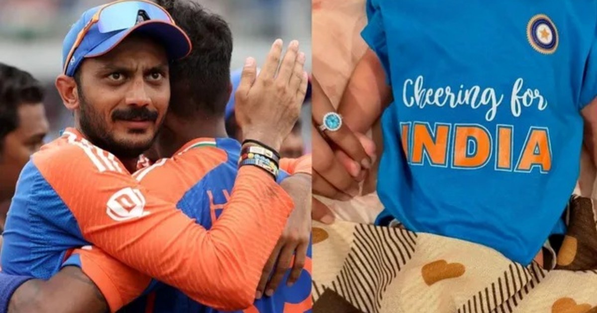 Akshar Patel showed a glimpse of his son, know what is the m
