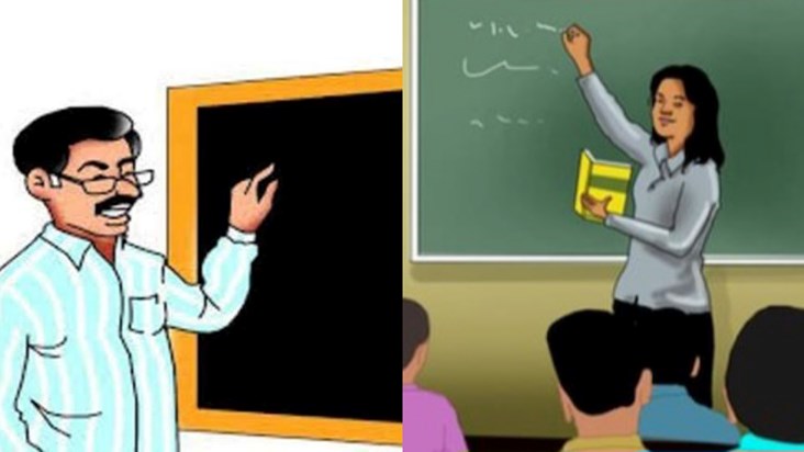 Teaching or Raasleela in school: BPSC teacher and teacheress