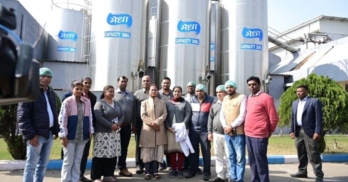 Medha Dairy Inspection by Minister Neha 