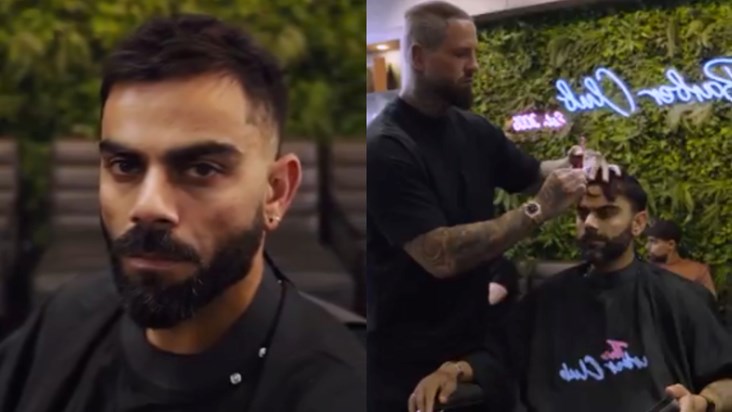 Once again Virat Kohli is in the news for his new look, he i Once again Virat Kohli is in the news for his new look, he i