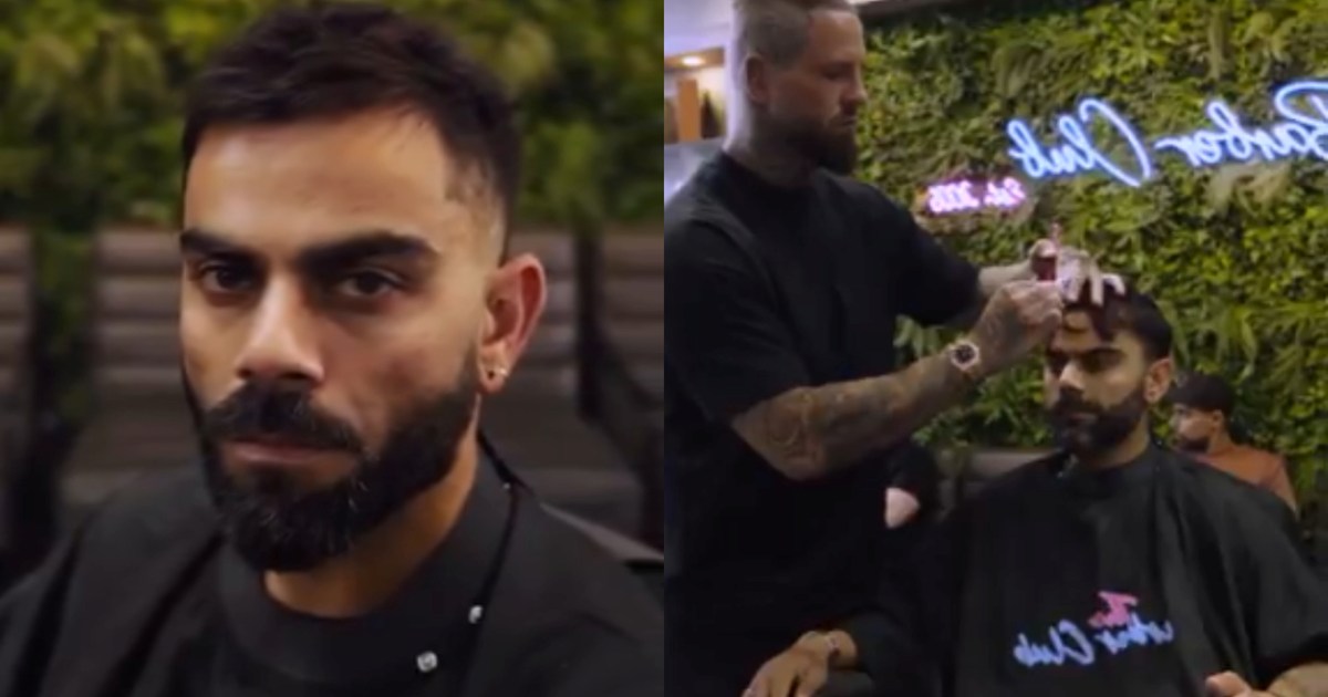 Once again Virat Kohli is in the news for his new look, he i