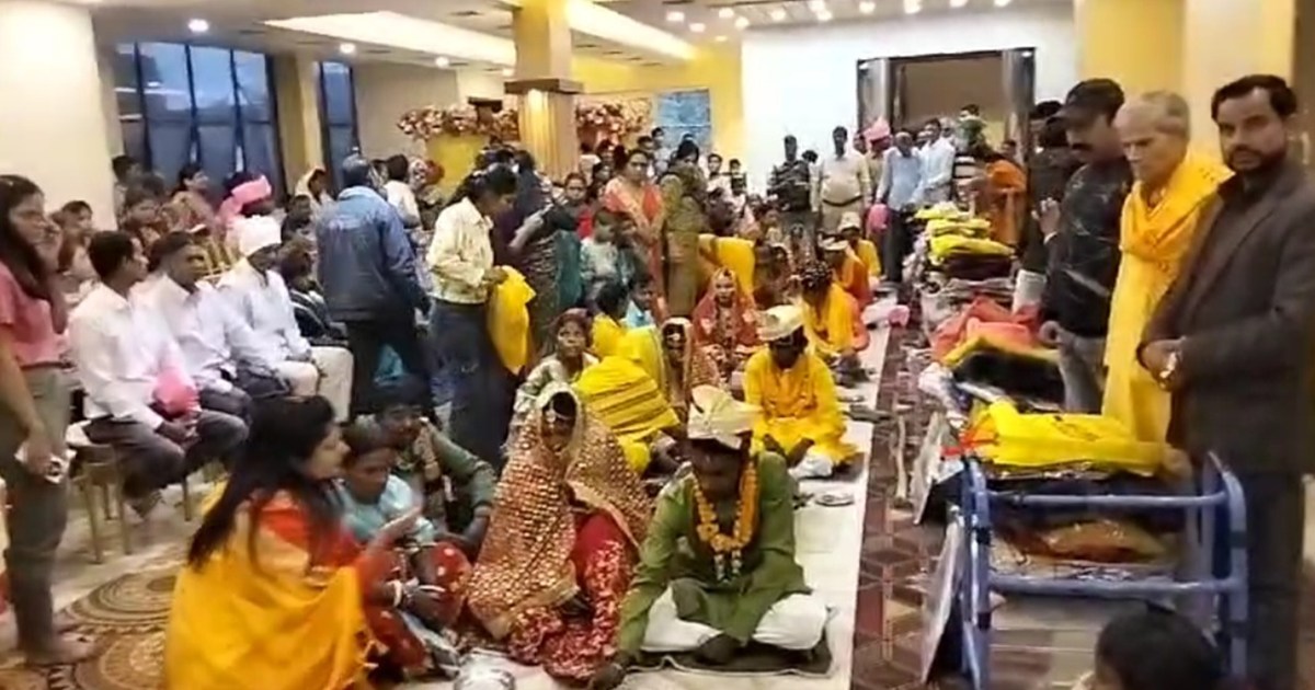 On International Disabled Day, five couples from Katihar got