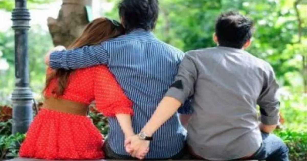 A woman left her husband and child and ran away with her lov