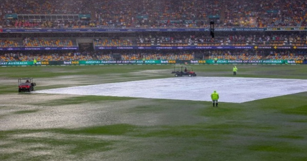 India-Australia match washed out due to rain in Gaba, fans r