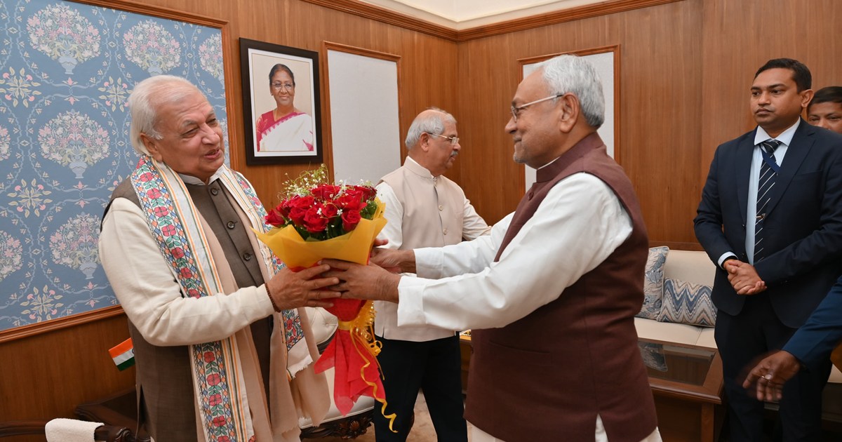 Nvniyukt rajypal arif mohmmd khan se kiye mulakat