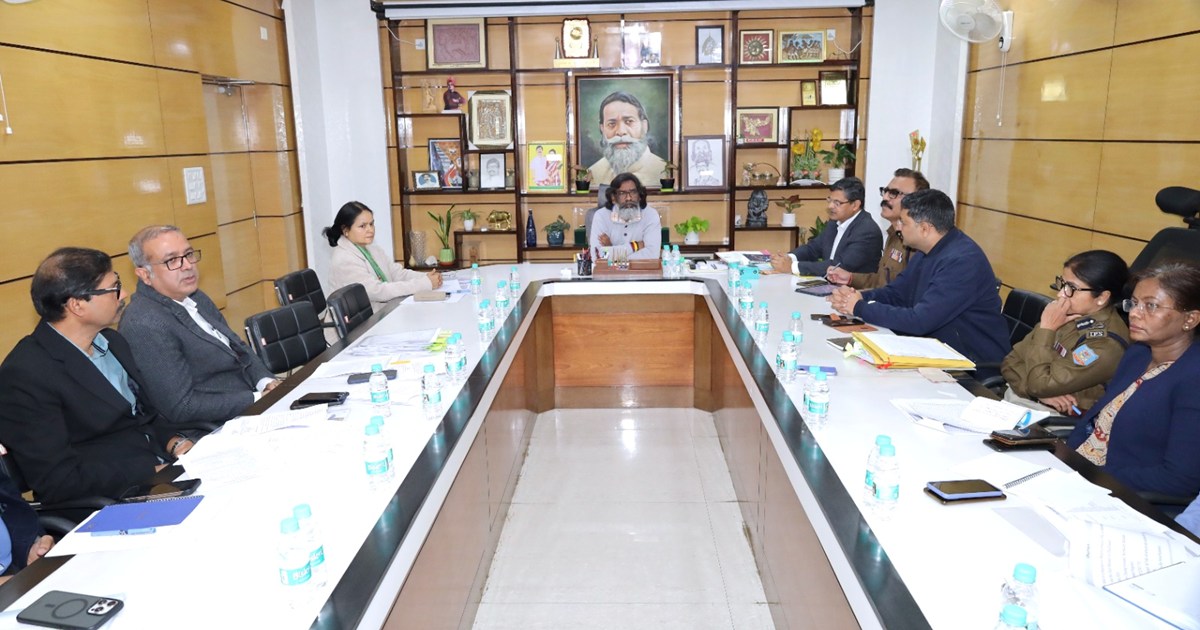 CM Hemant High Level Meeting 