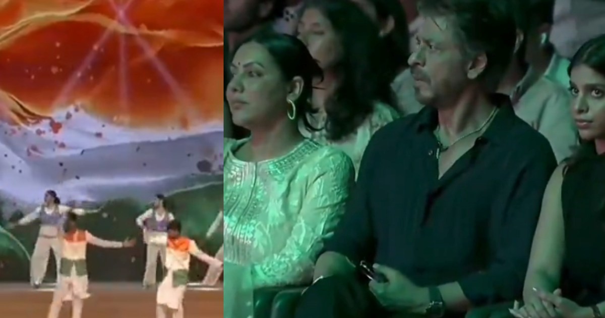Shahrukh-Gauri seen at son Abram's annual function, Suhana a