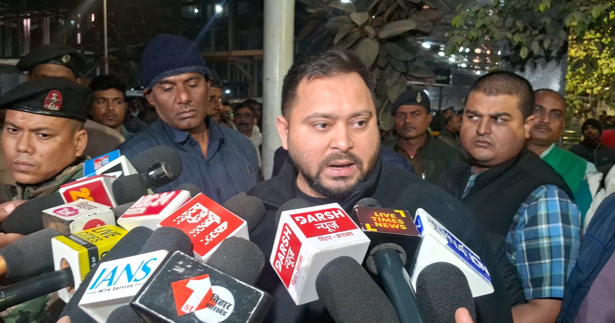 Neta virodhi dal tejasvi yadv ka cm nitish pr bda byan